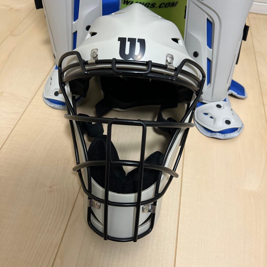 Wilson 硬式用 キャッチャー防具 ブルー