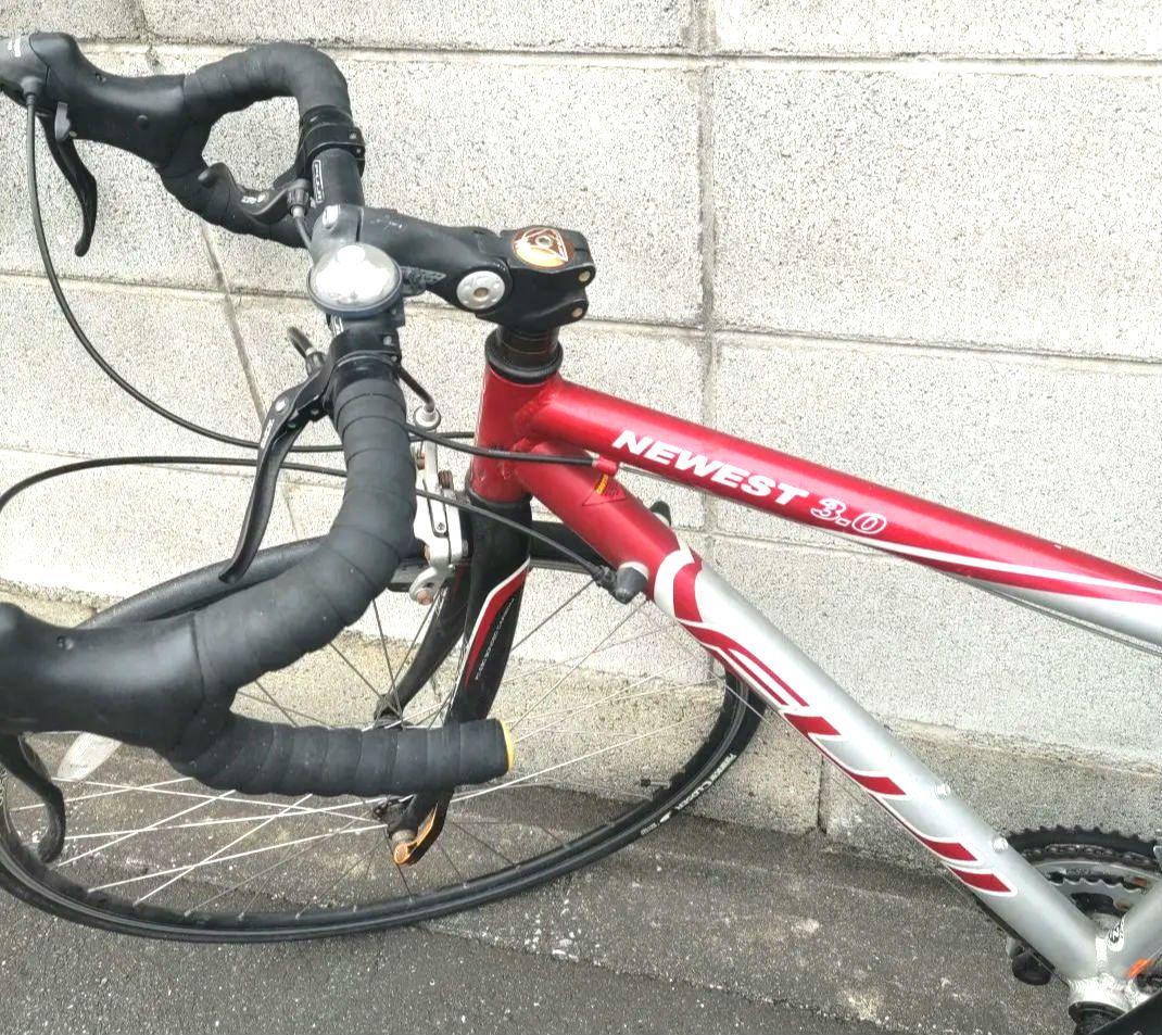 お引き取り希望　NEWEST 3.0 ロードバイク レッド/シルバー