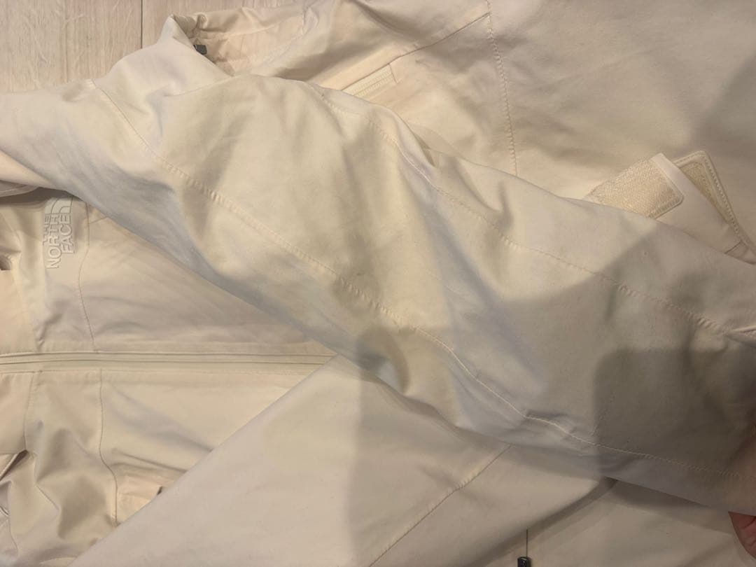 The North Face レナドジャケットホワイト スキーウェア　スノボ