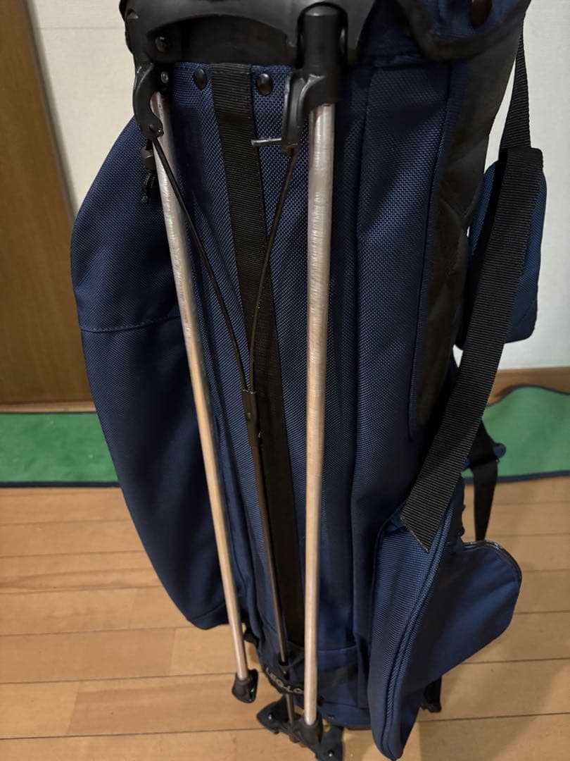 サンマウンテン　BRIEFING ネイビー キャディバッグ　スタンド