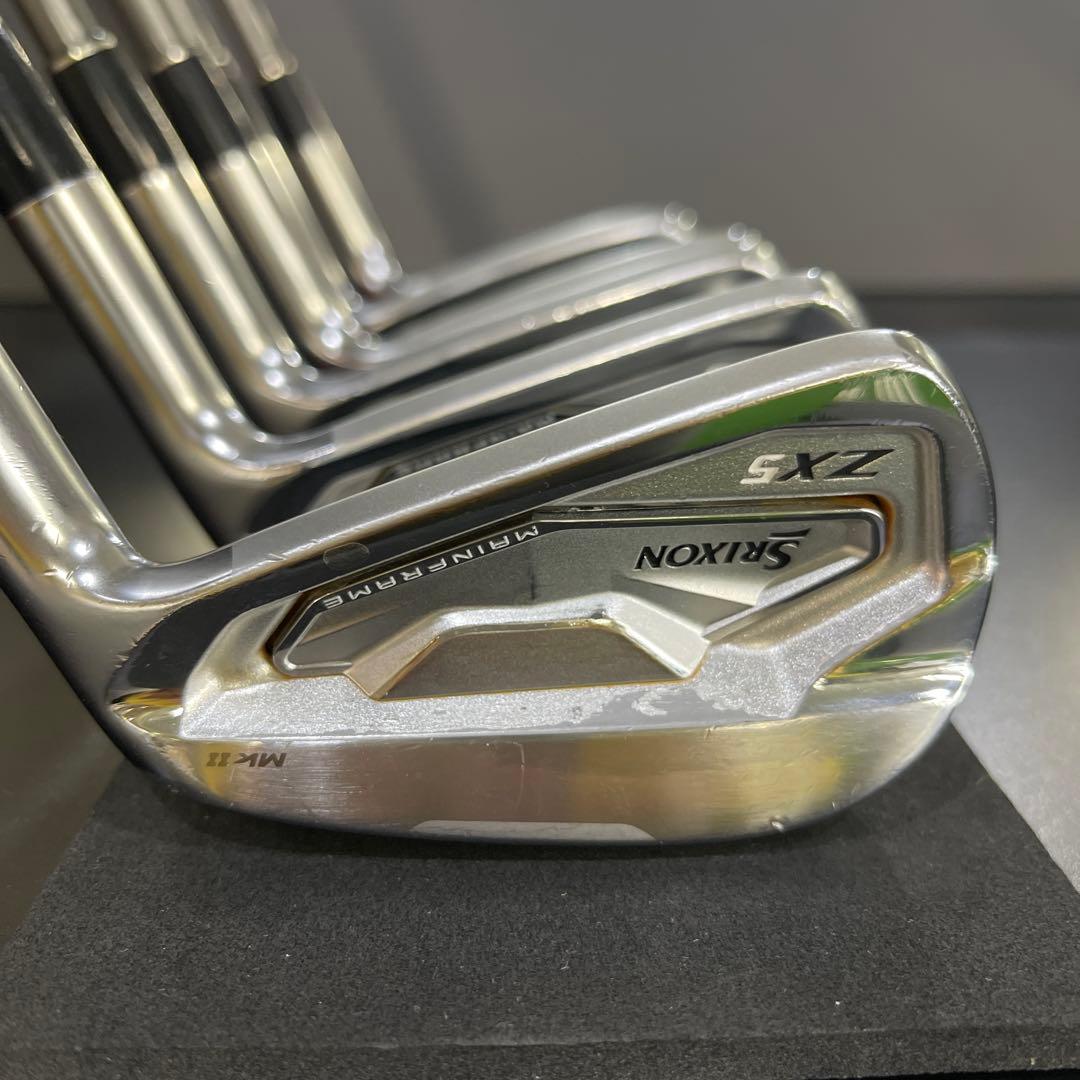スリクソンZX5 Mk2アイアン5〜Pスチールファイバー