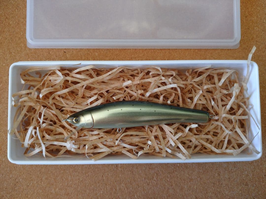 HOT SHOT 故 松本功氏作  ヒメマス 9.5㎝ 9㌘ ハンドメイドミノー