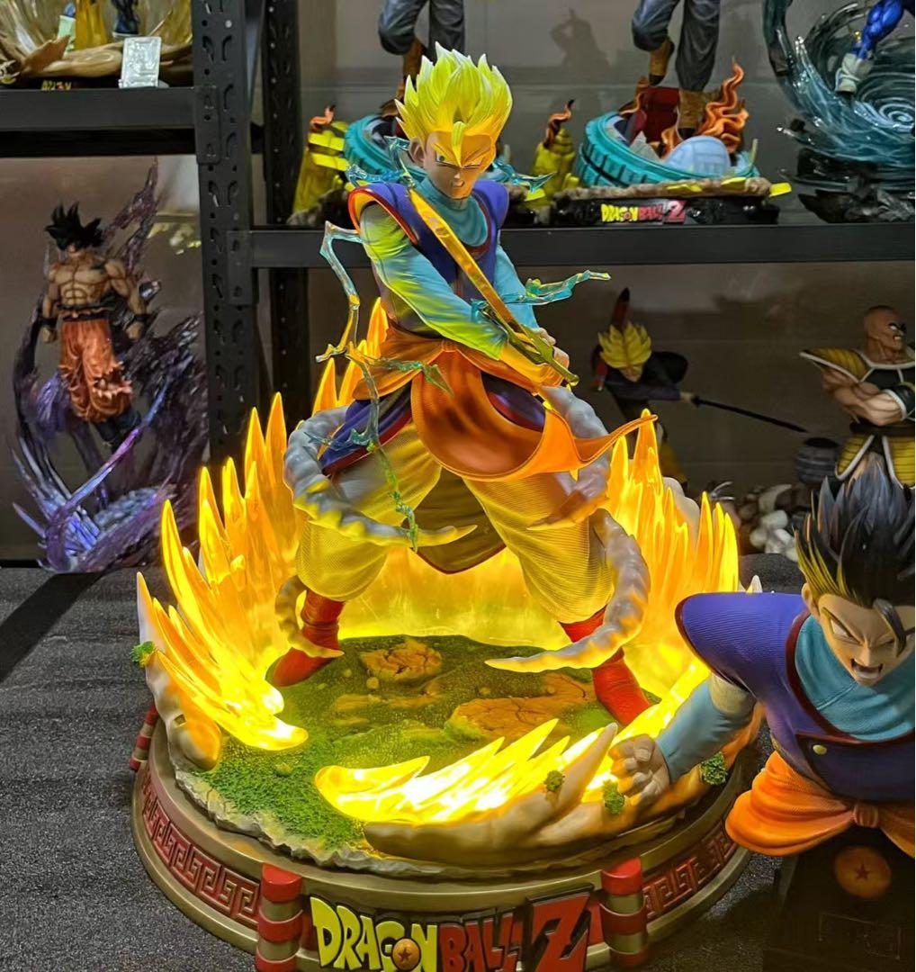 ドラゴンボール 孫悟飯 ガレキ ガレージキット スタチュー X④②