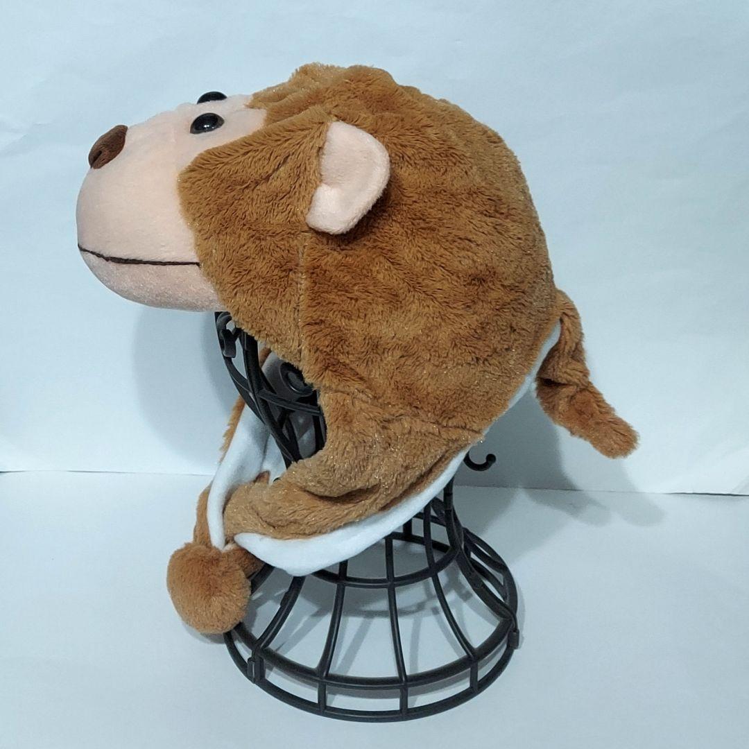 アニマル 被り物 キャップ コスプレ さる 犬 くま キリン ライオン ヒョウ