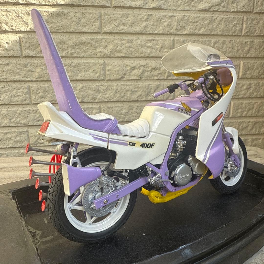 俺のマシン　CBR400F 完成品　当時物　旧車會　暴走族 ロケット　1/12