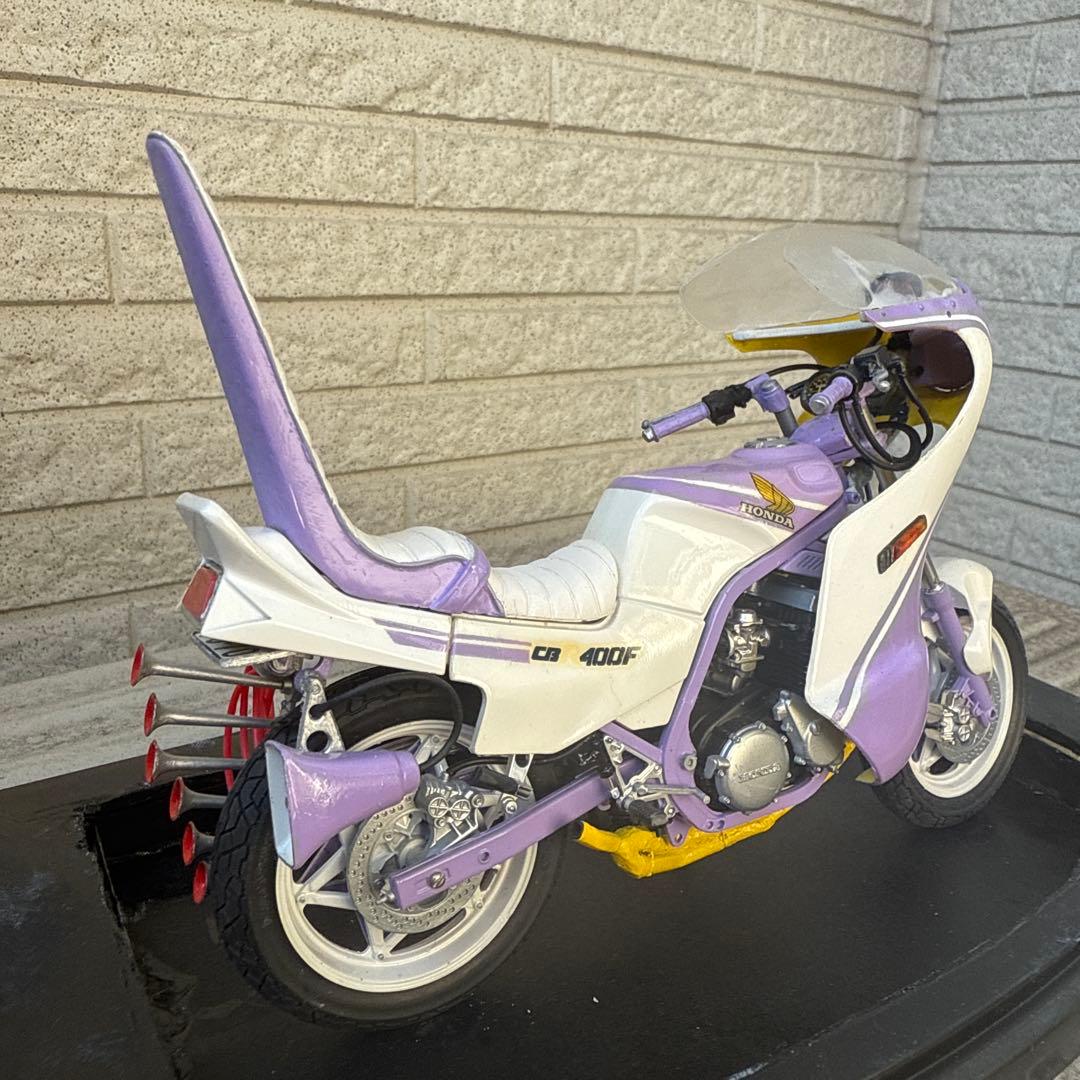 俺のマシン　CBR400F 完成品　当時物　旧車會　暴走族 ロケット　1/12