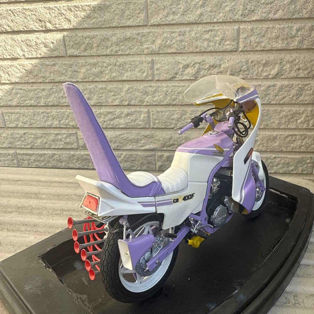 俺のマシン　CBR400F 完成品　当時物　旧車會　暴走族 ロケット　1/12