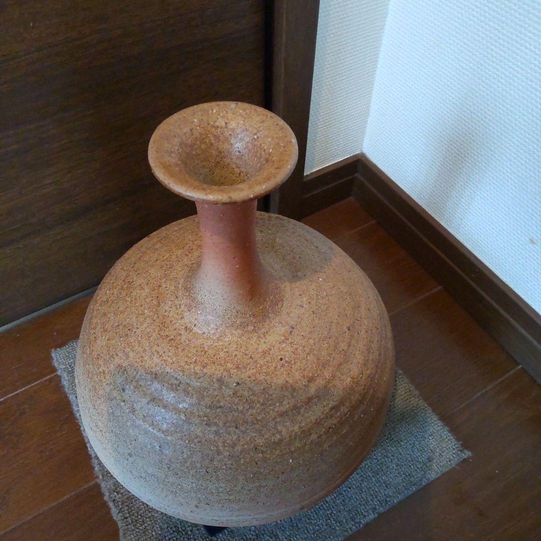 鶴くび蕪　24　備前焼