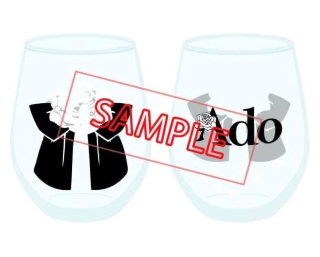 Ado グラス　ドキドキ秘密基地会員限定　通販限定　新品未使用　モナ・リザの横顔