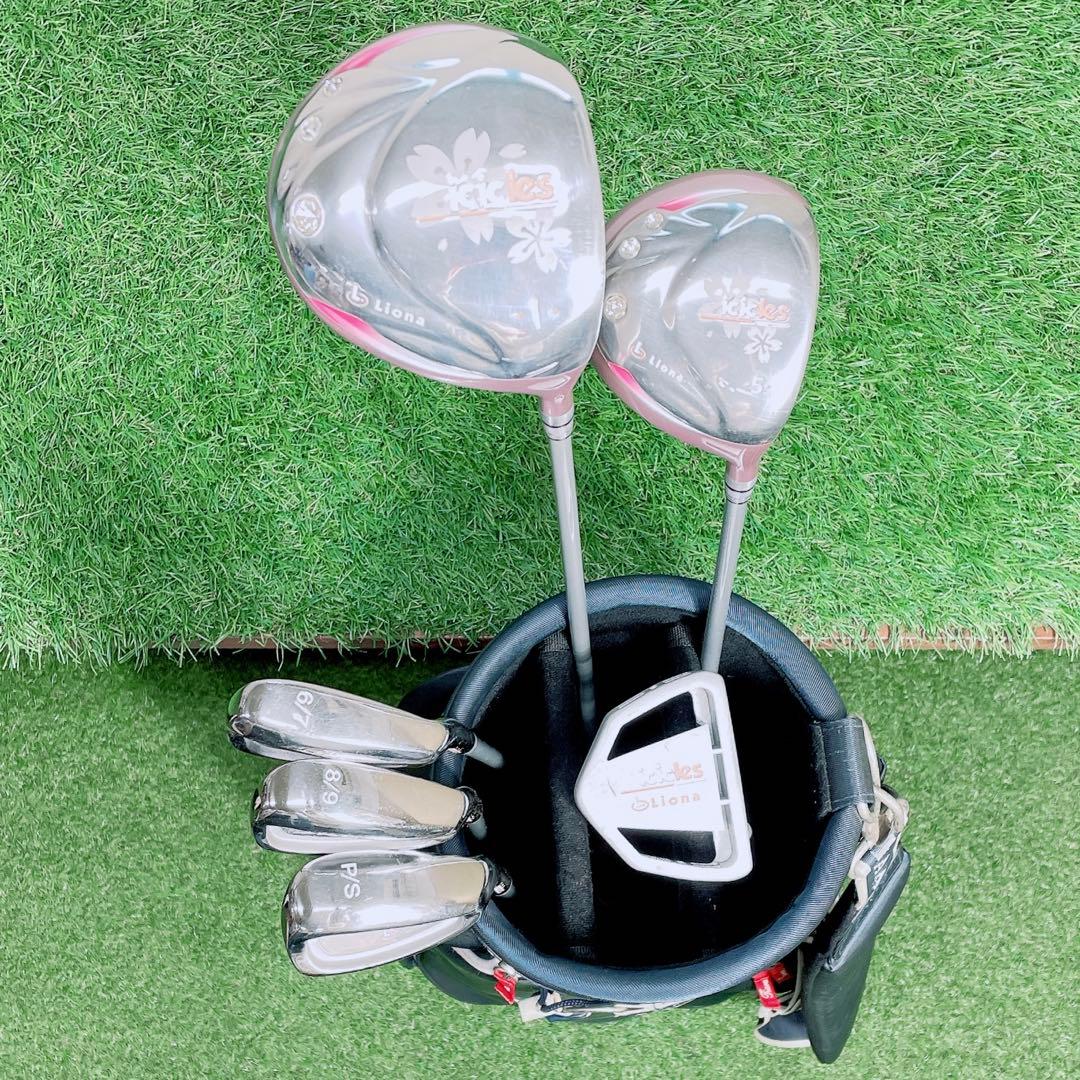 ゴルフクラブ　レディースセット　初心者　アイスクルーズ　リオナ　入門　N1966