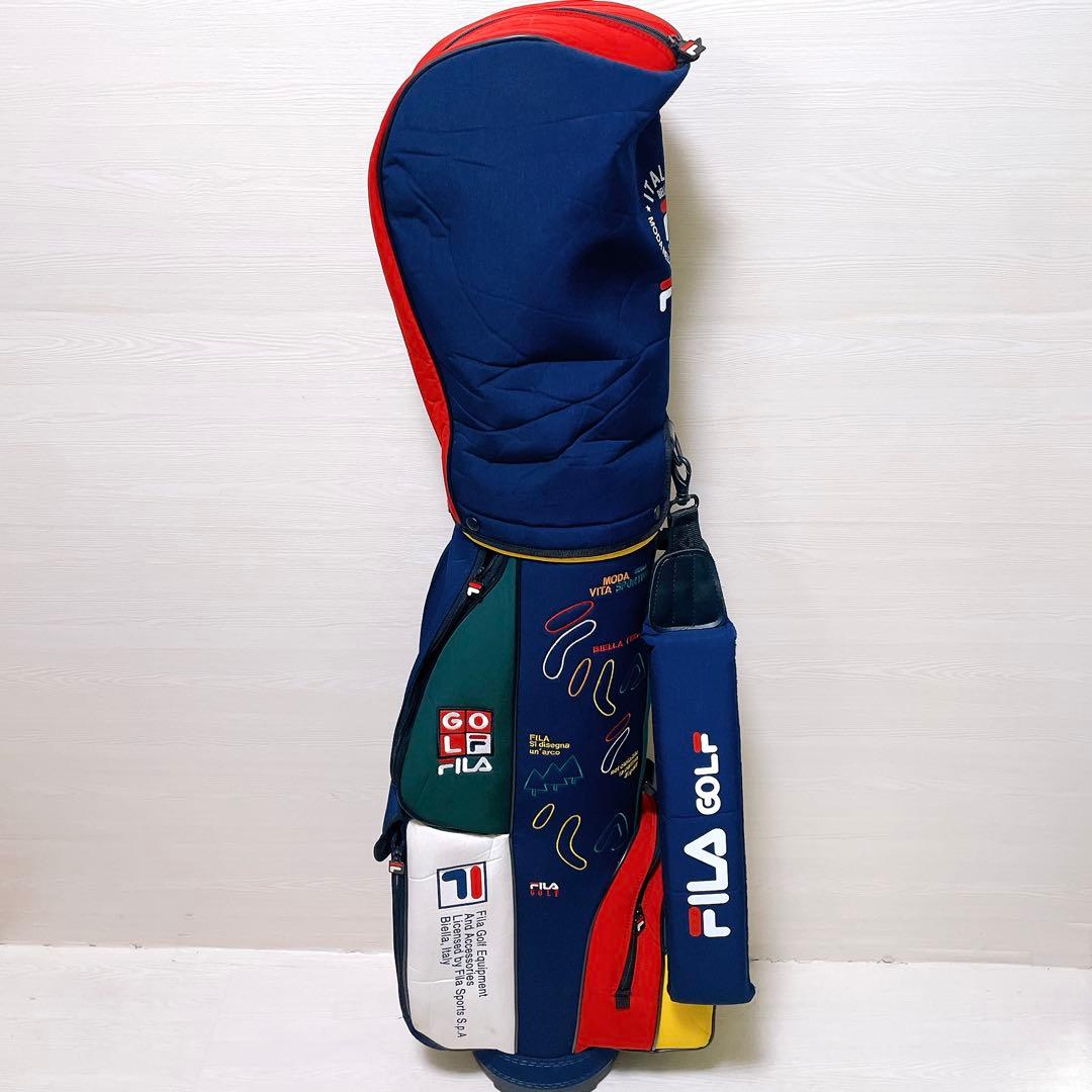 FILA フィラ キャディバッグ 8.5型 3分割 マルチカラー レディース