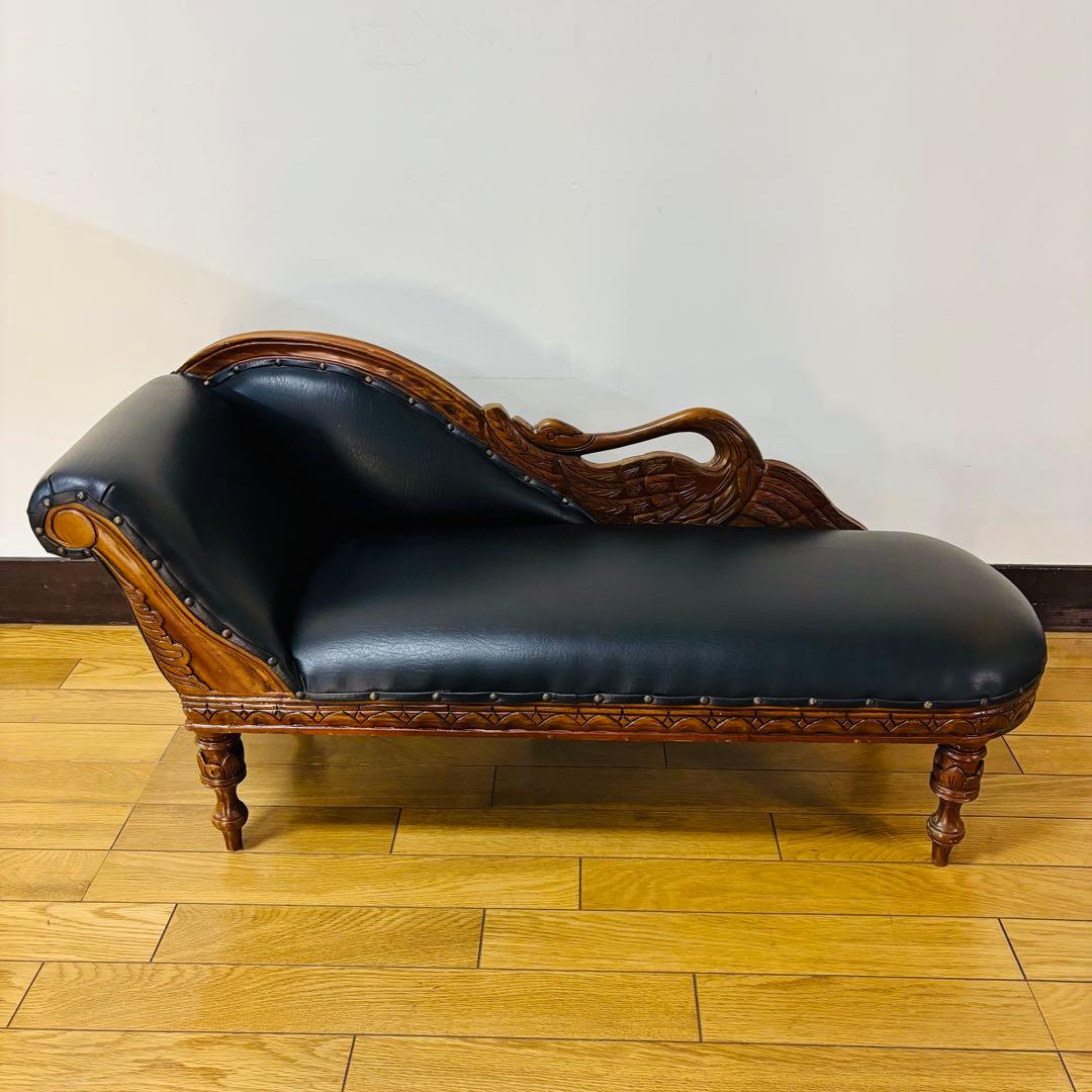 【希少品】　アンティーク調　ドールチェア　全長98cm 送料込み