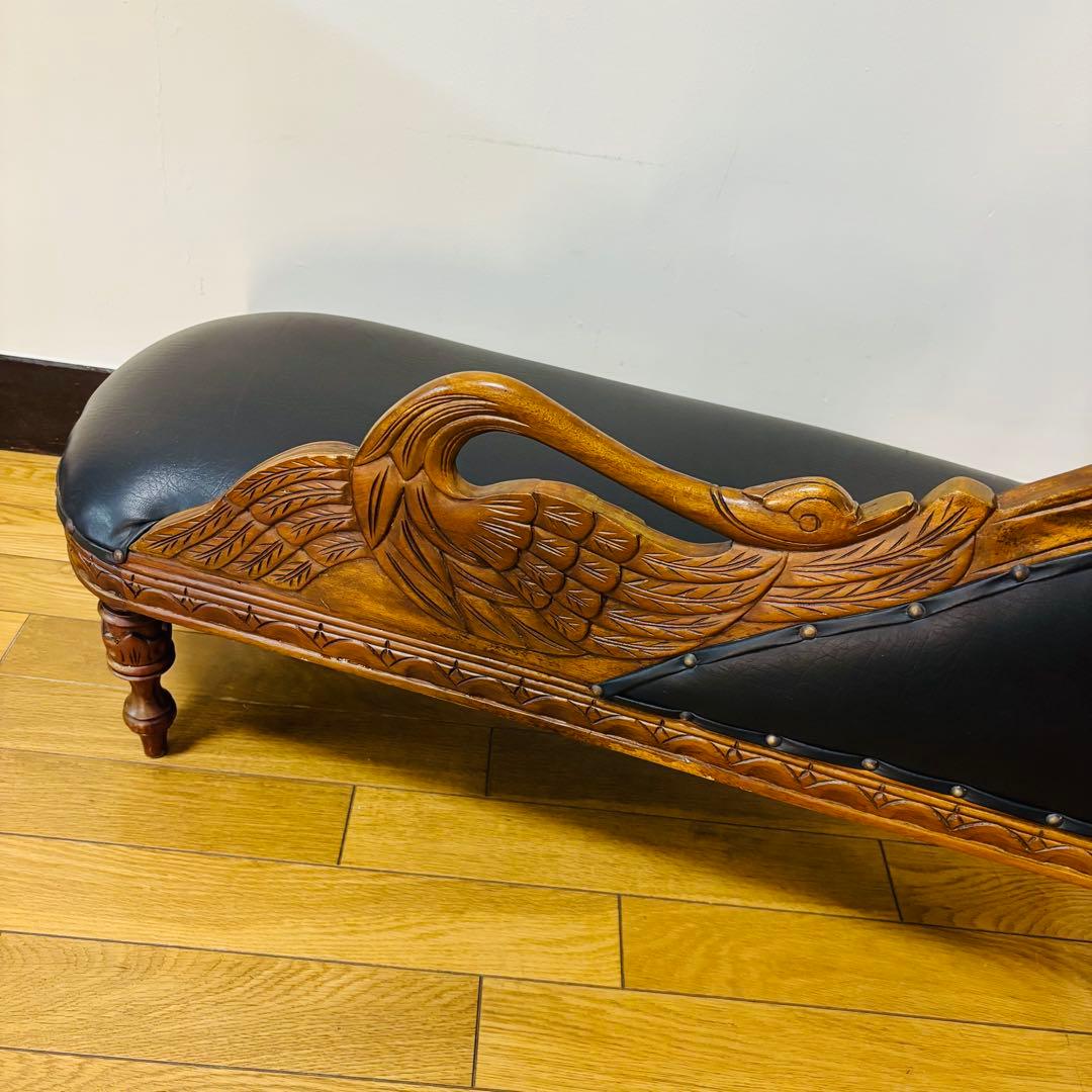 【希少品】　アンティーク調　ドールチェア　全長98cm 送料込み