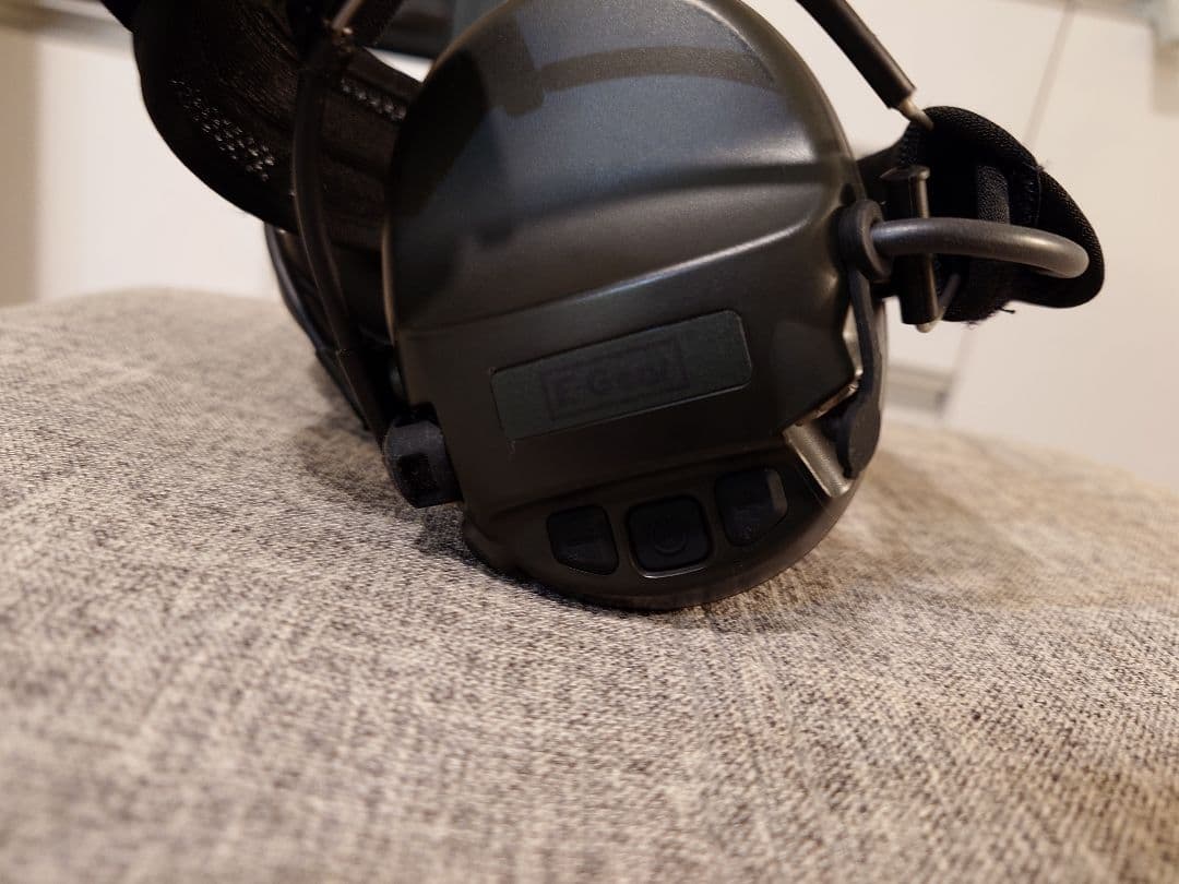 E-GEAR遮音機能搭載イアーマフ