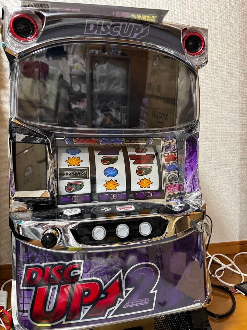 パチスロ DISC UP2 6号機(小型データカウンター付き)
