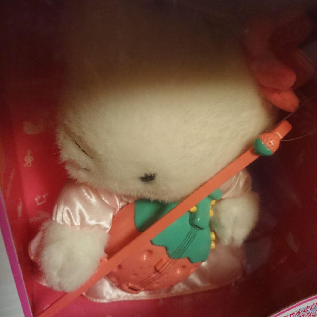 ハローキティ イチゴのバイオリン レトロ ぬいぐるみ 新品未開封品