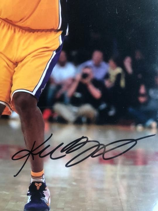 NBA コービー・ブラウン　直筆サインPhoto レイカーズ