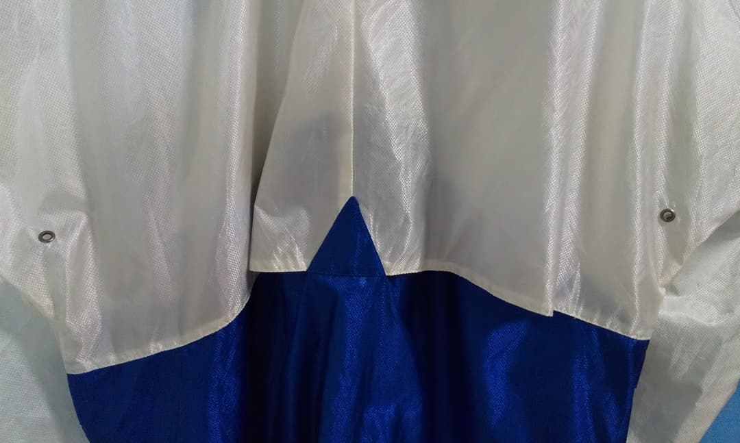 90'sNIKEナイキXXLウインドブレーカー特大BIGスポーツvintage青