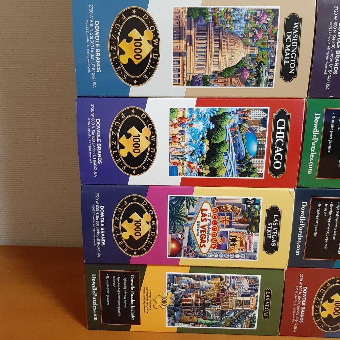 ◼️Dowdle ジグソーパズル まとめ売り１５個【猫、アメリカ、ヨーロッパ他】