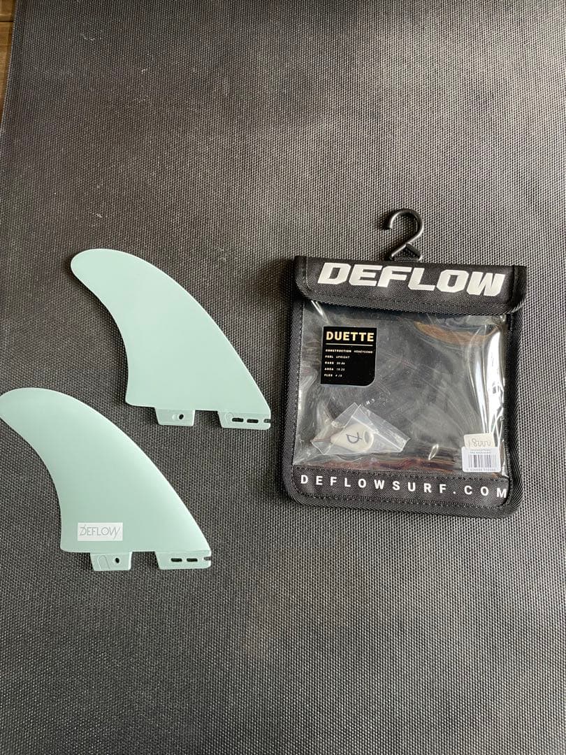 DeflowTWIN DUETTE / EVO MINT 人気のツインフィン￼