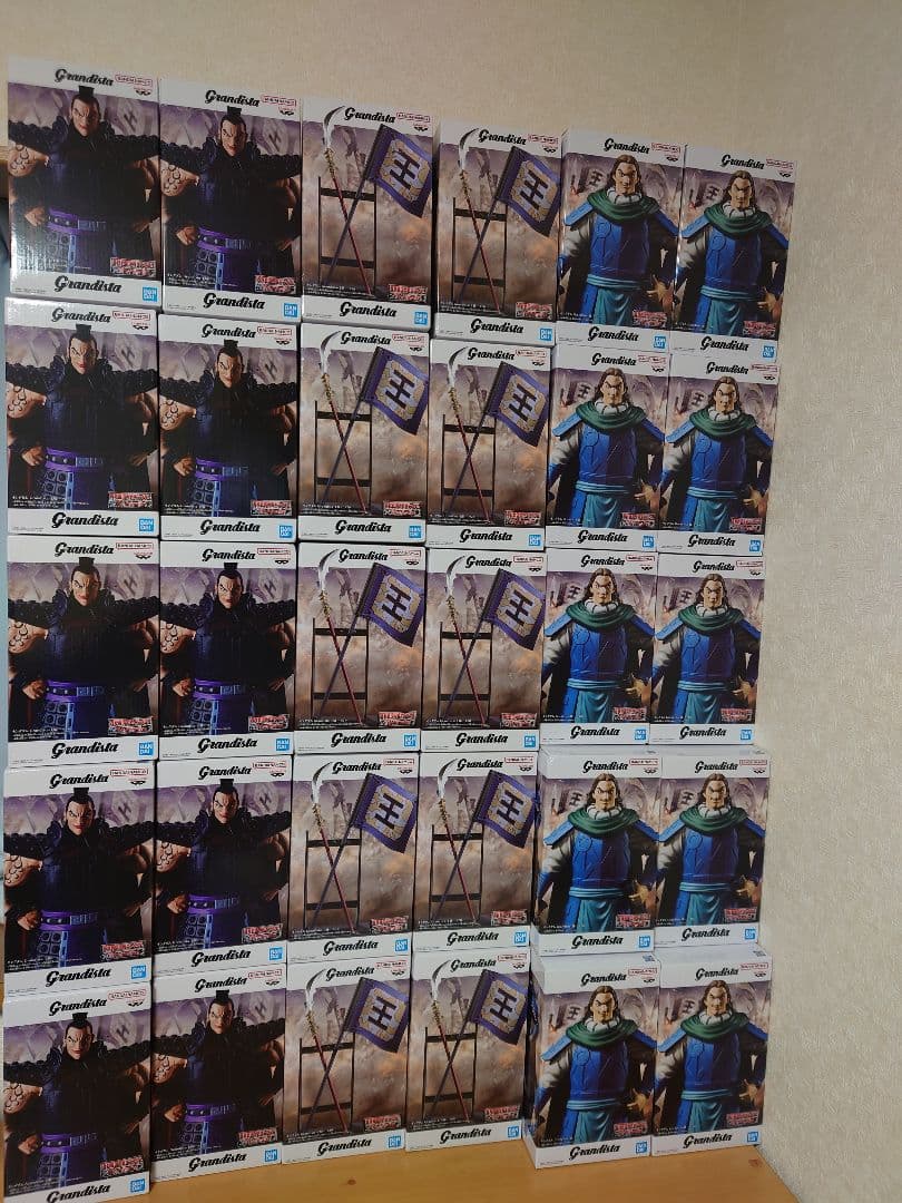 キングダム Grandista　王騎　旗　 騰　計30個