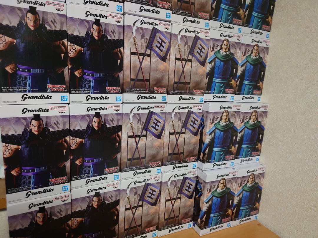 キングダム Grandista　王騎　旗　 騰　計30個