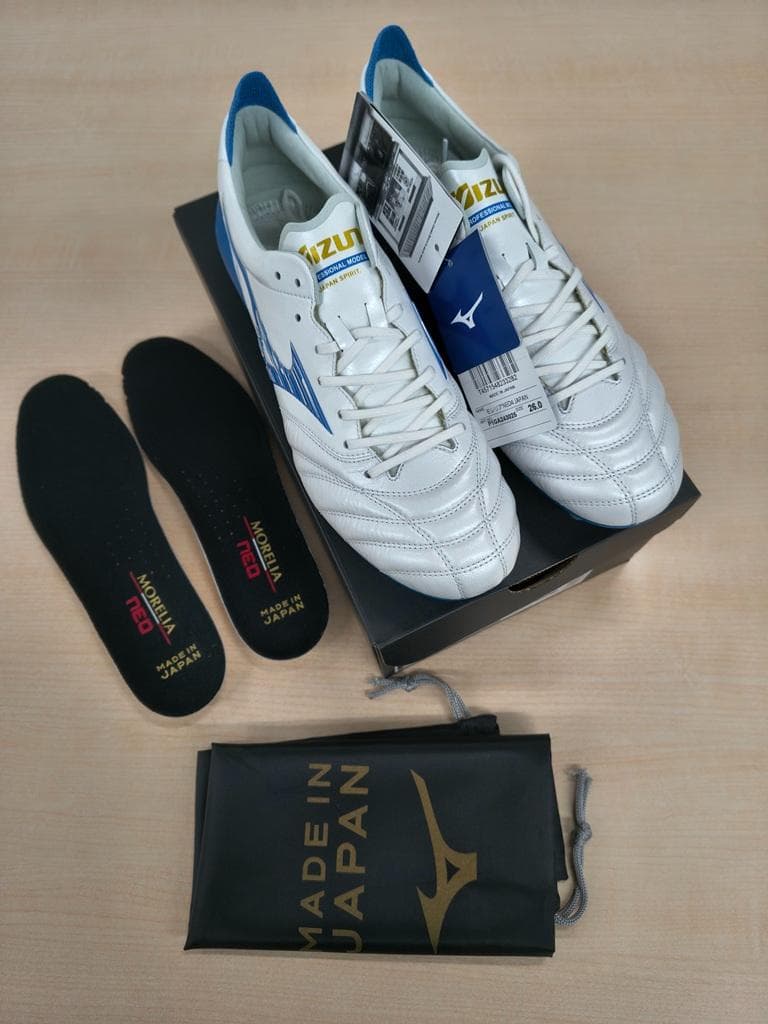 新品未使用 MIZUNOモレリアネオ4JAPAN 限定品MUGENパック26cm