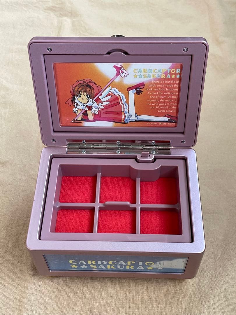 CLAMPカードキャプターさくらオルゴール　おまけ付き／当時物レア