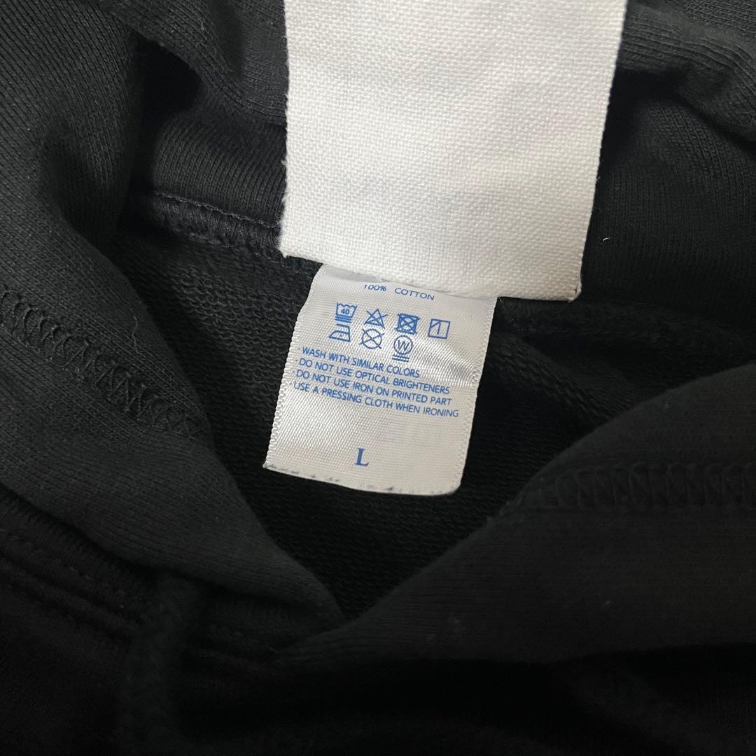 キタニタツヤ パーカー stoned child ブラック 黒 Lサイズ