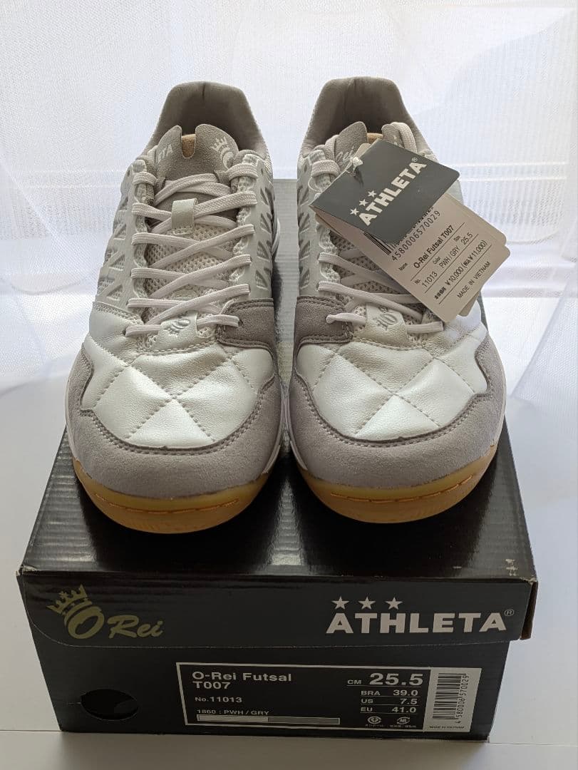 シューズ ATHLETA O-Rei Futsal T007 25.5cm