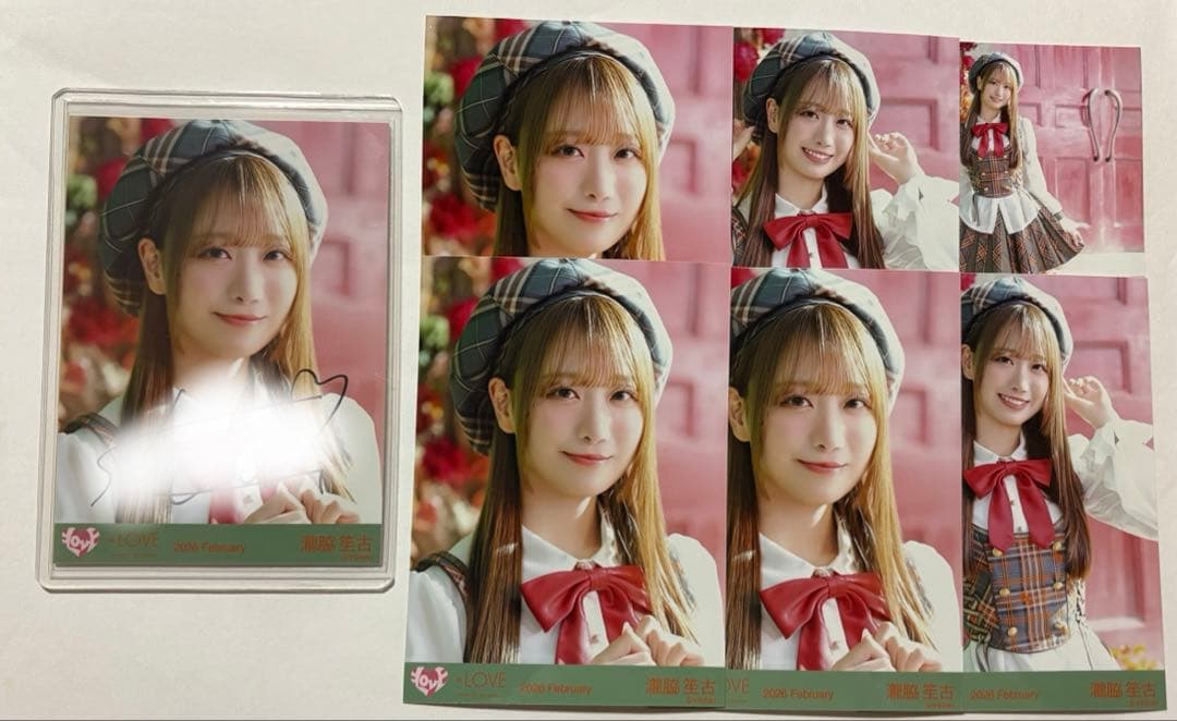 イコラブ 生写真 瀧脇笙古 直筆 ヨリ ラブソングに襲われる アザカ コンプ