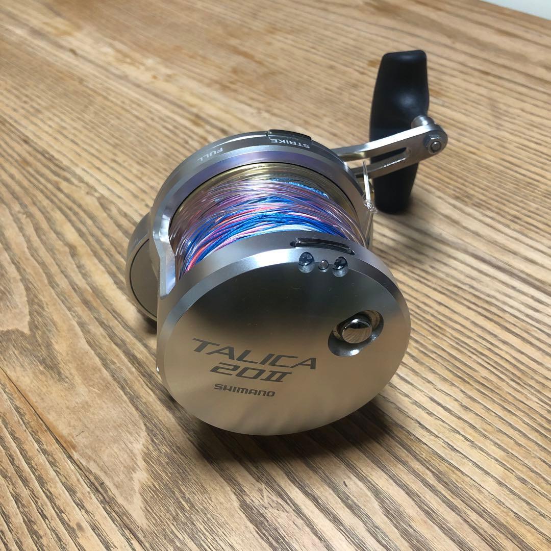 SHIMANO TALICA 20II 両軸リール タリカ20Ⅱ ミゾハン➕T型