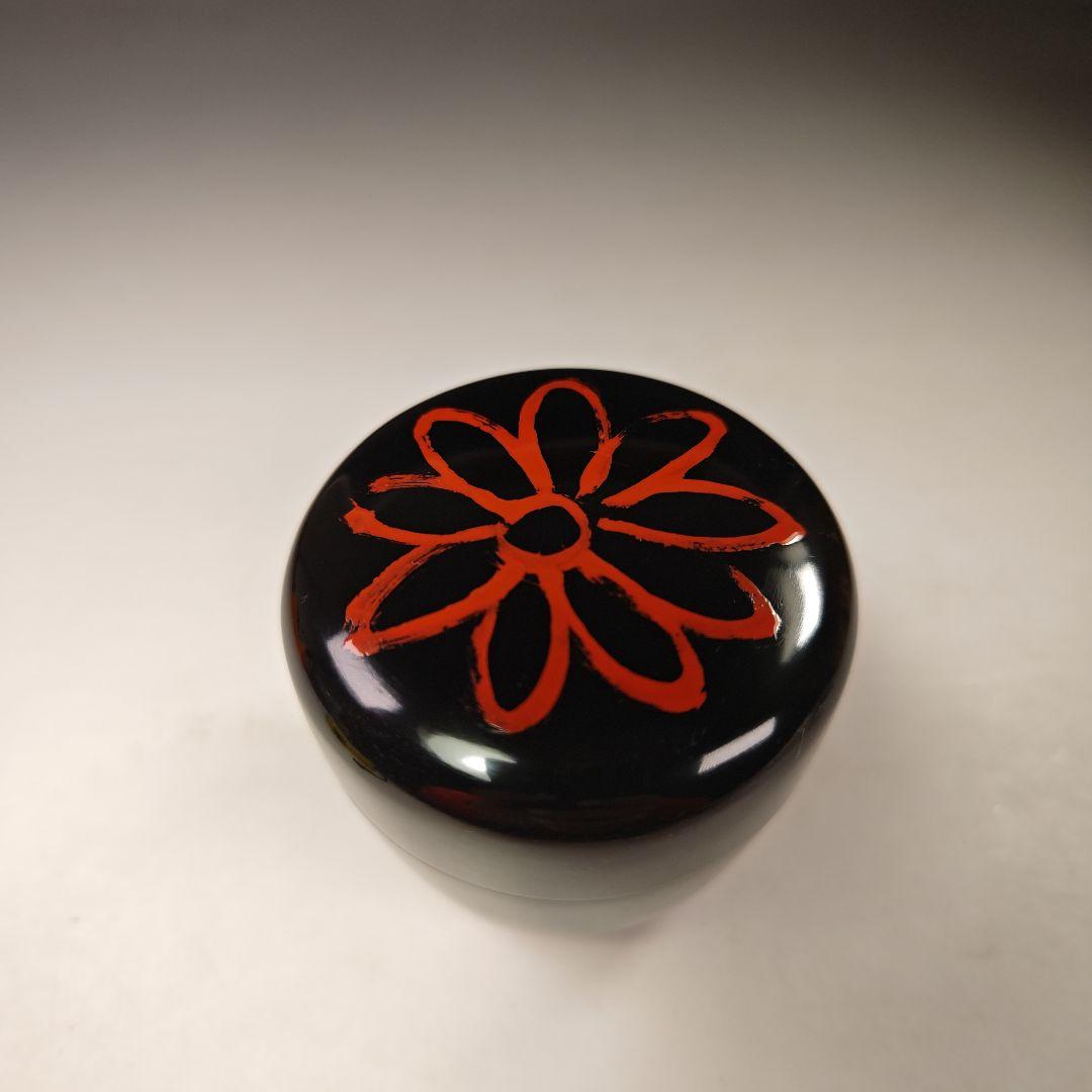 イ353 棗『山本象石作』『鷲山塗　黒大棗』『堀内宗完（兼中斎）極箱』茶道具