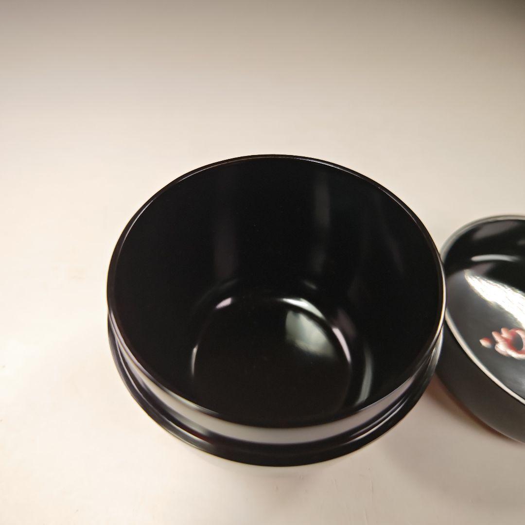 イ353 棗『山本象石作』『鷲山塗　黒大棗』『堀内宗完（兼中斎）極箱』茶道具