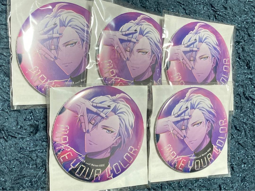 アイドリッシュセブン　KOSEコラボ　ビッグ缶バッジ　八乙女楽