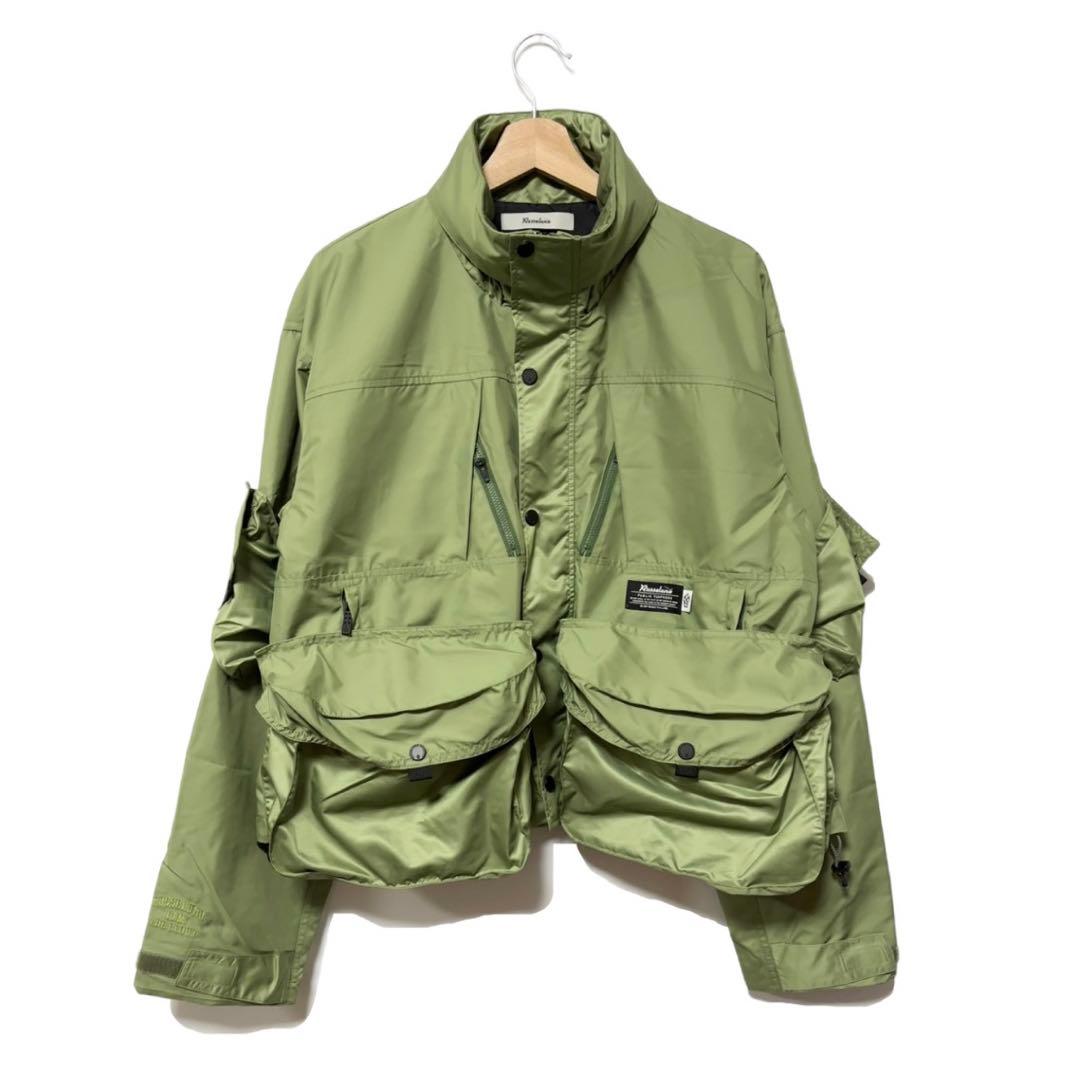 ラッセルノ ゴルフ 2Way カスタム ロング ジャケット カーキ XL 6