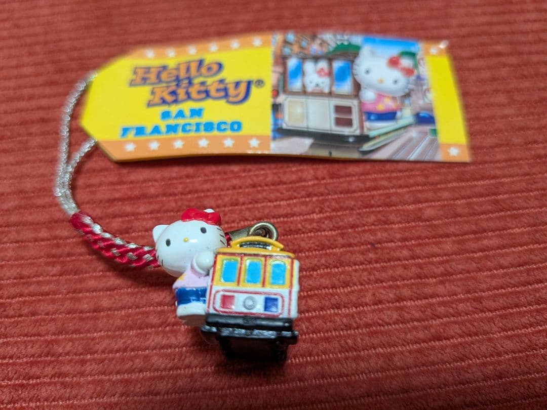 新品 ・ご当地キティ　サンフランシスコ限定　キティ　路面電車　★希少・廃盤品★