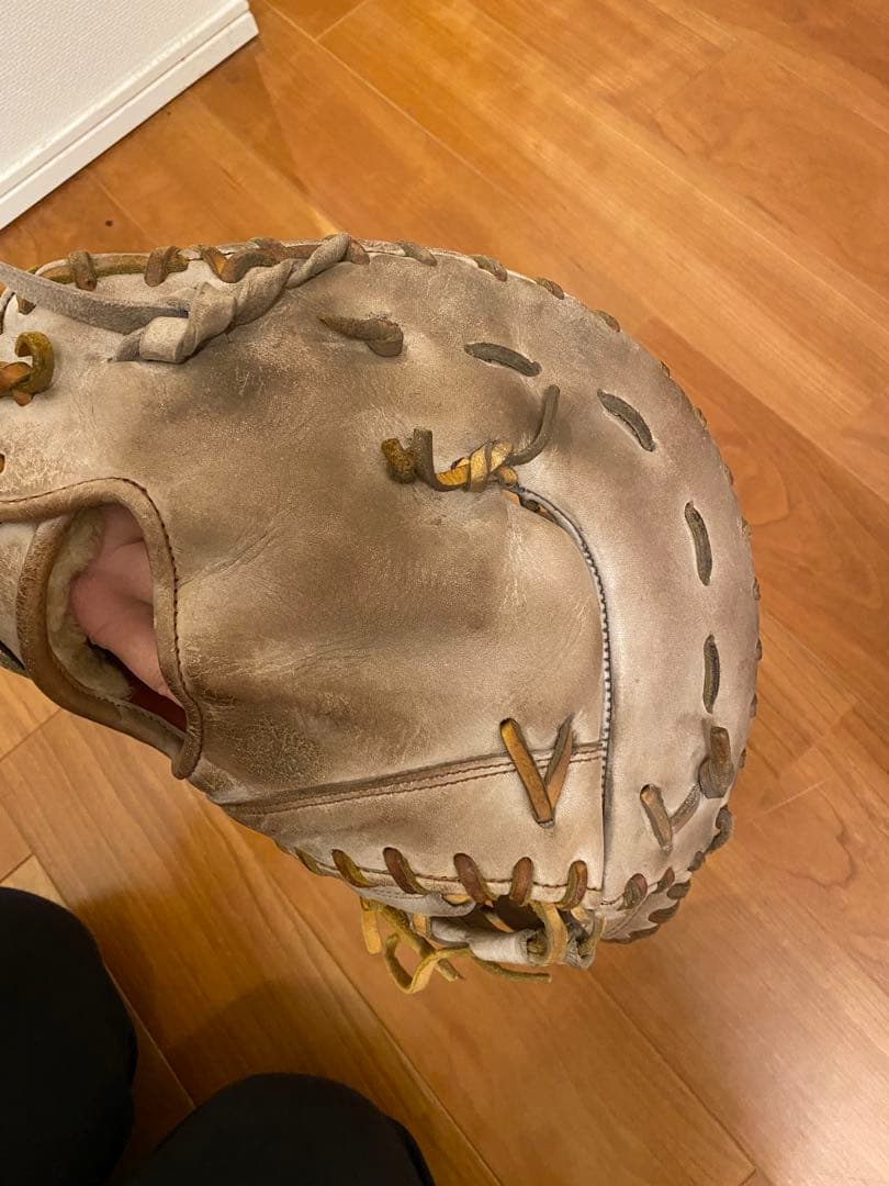 Mizuno グローバルエリート硬式用　ファーストミット　ホワイト