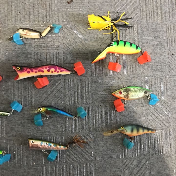 90年代　バスフィッシング　ビンテージルアー