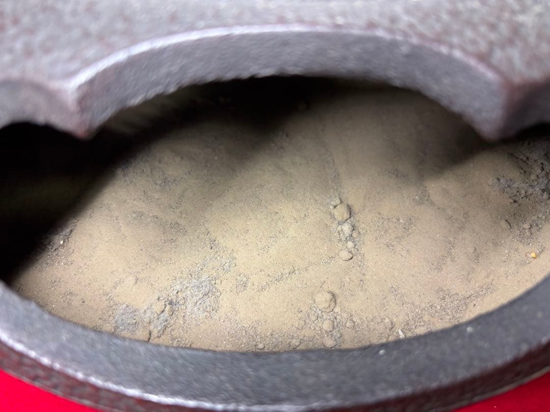 風炉 釜 灰 敷板 釜敷瓦 茶道具