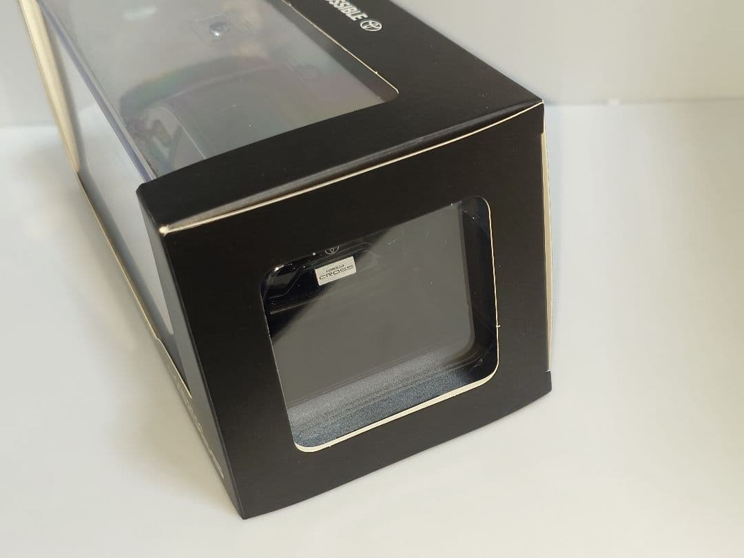 トヨタ カローラクロス 後期 209 ブラックマイカ カラーサンプル ミニカー