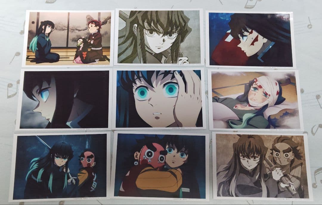 鬼滅の刃 場面写ブロマイドくじ ネットプリント 時透無一郎 合計84枚セット