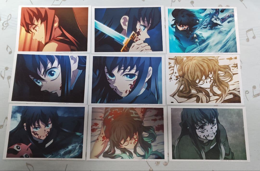 鬼滅の刃 場面写ブロマイドくじ ネットプリント 時透無一郎 合計84枚セット