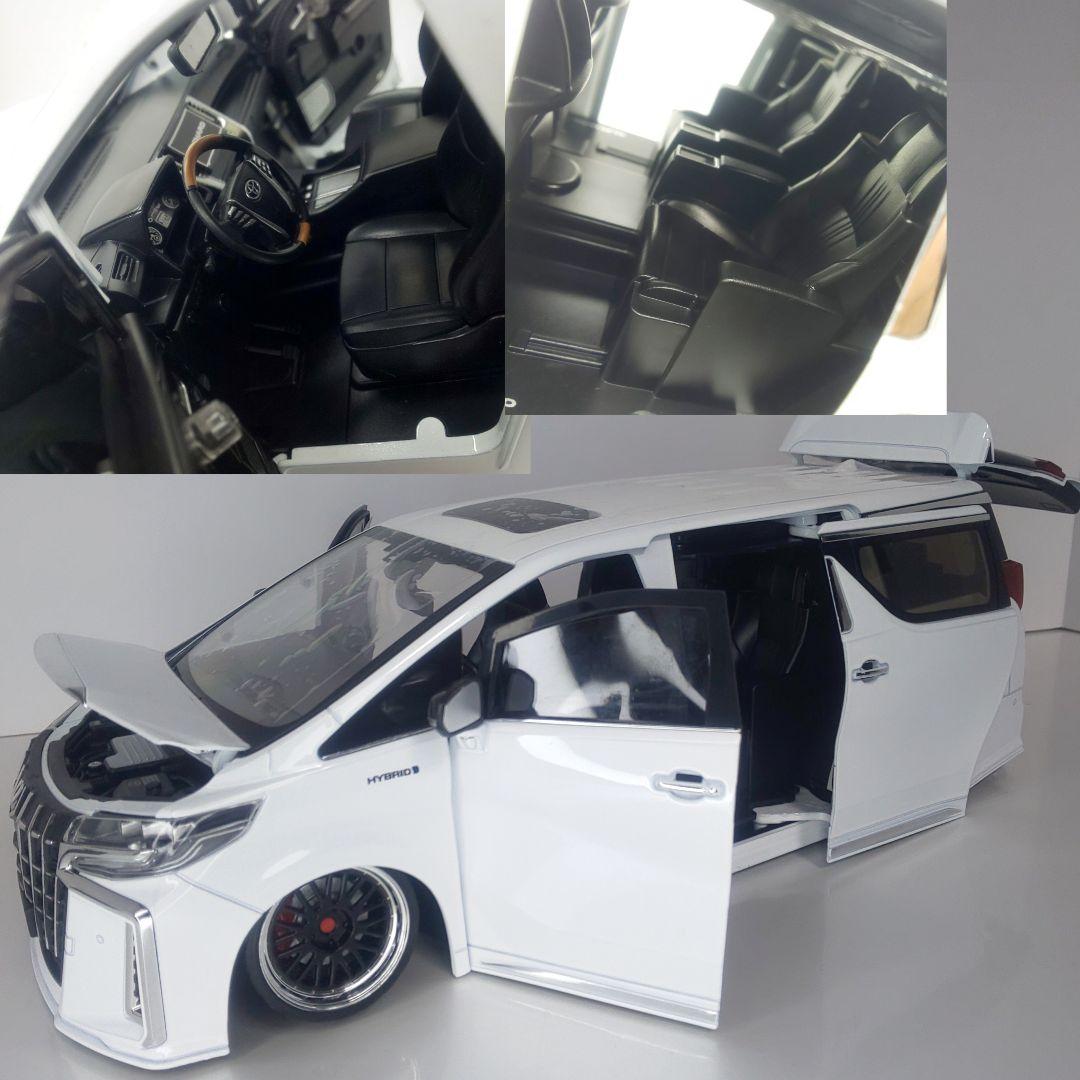 〓satoru〓1/18スケール〓30後期アルファードカスタム〓BBSLM