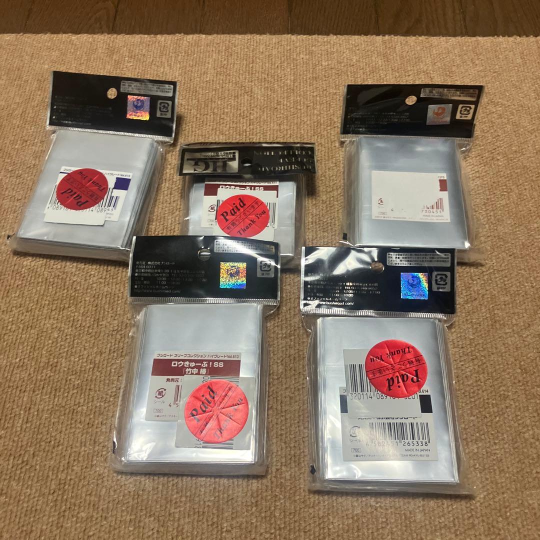 ヴァイスシュバルツ　スリーブ　まとめ売り