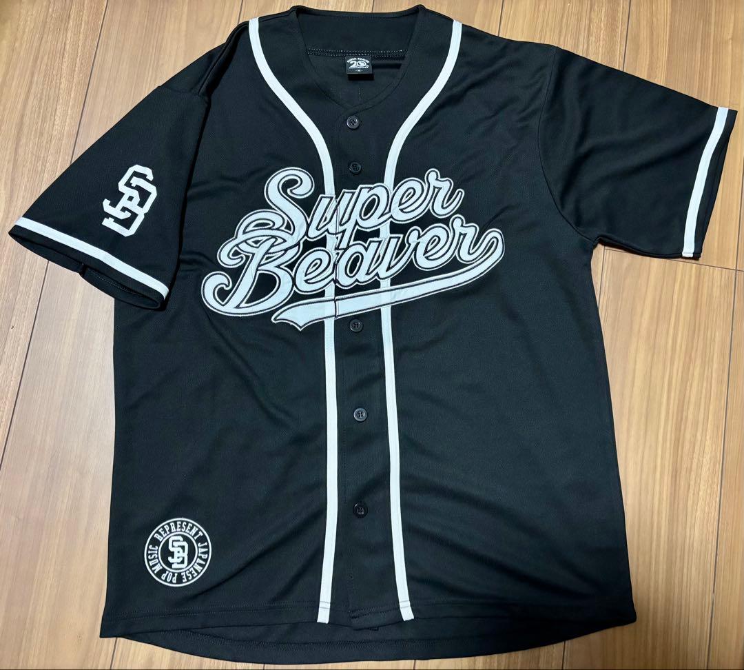 SUPER BEAVER 20周年記念 ベースボールシャツ TシャツMサイズ 黒