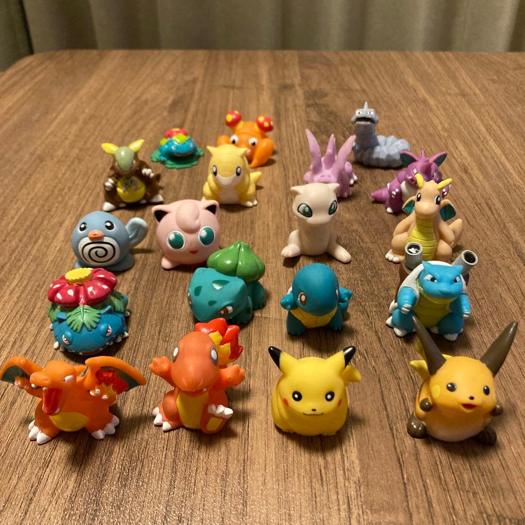 ポケモンキッズ　初期　指人形　18体セット