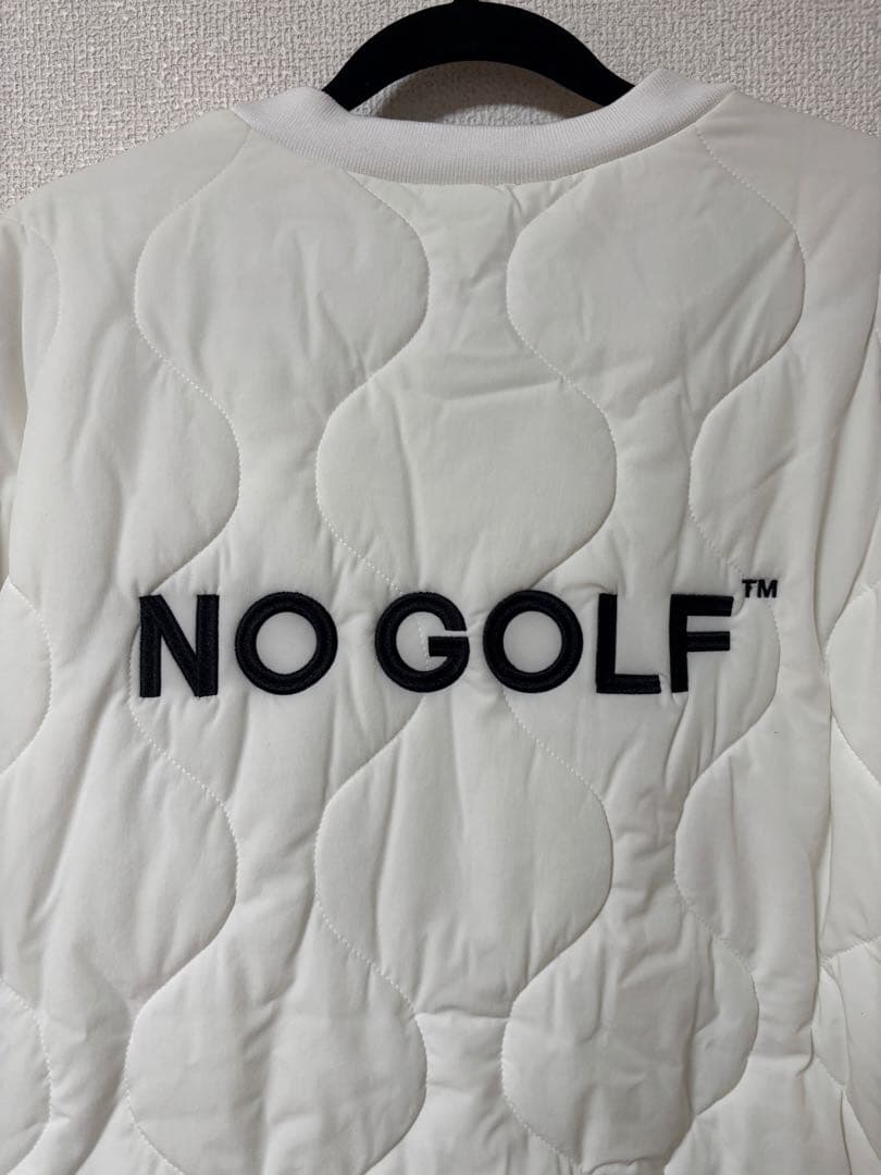 NO COFFEE NO GOLF ノーコーヒーキルティングジャケット XL