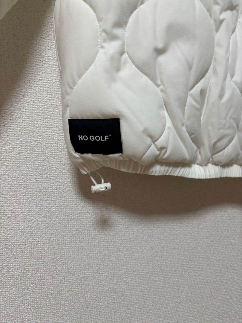 NO COFFEE NO GOLF ノーコーヒーキルティングジャケット XL