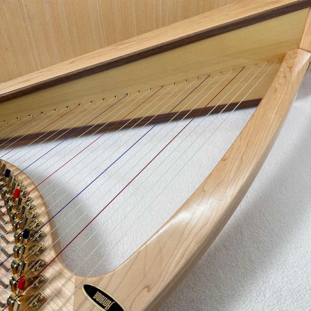 Aoyama 青山ハープ　サウルハープ　25S 専用ケース付き　25弦